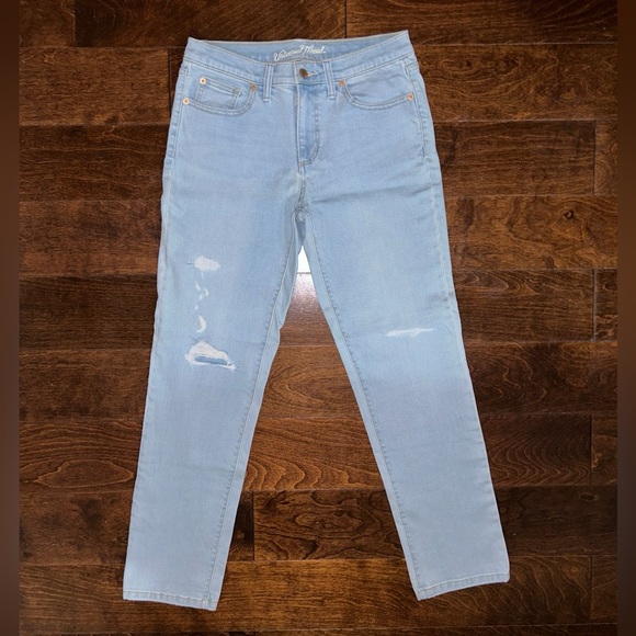 Universal Thread Mid Rise Crop Jeans size 4/27 R - Picture 2 of 13
